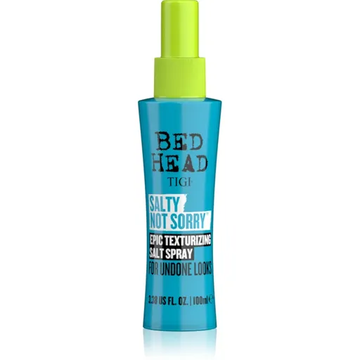 TIGI Salty Not Sorry Epic Texturizing Salt Spray spray cu sare cu efect de plajă 100 ml