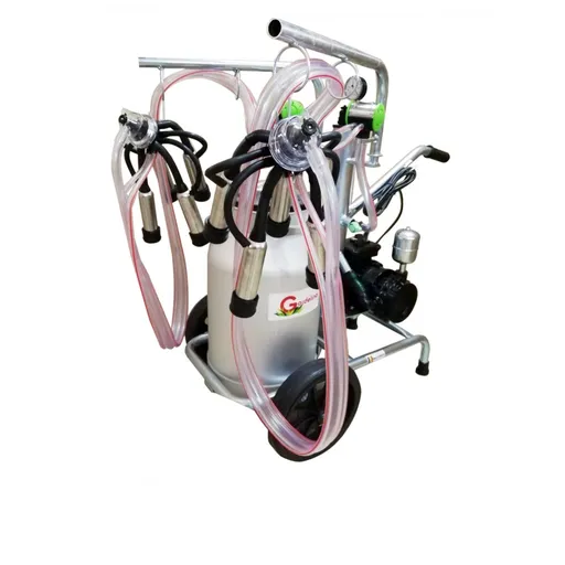 Mulgatoare Vaci Gardelina 240 AL IC, 40L aluminiu, 2 posturi, 180 l/min, 16-20 bovine pe ora