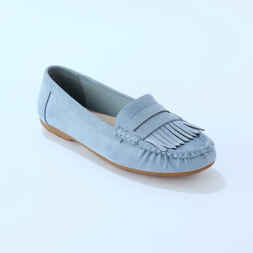 Mocasini flexibili din microfibră