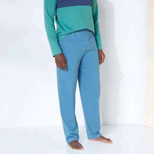 Pantaloni de pijama de culoare solidă