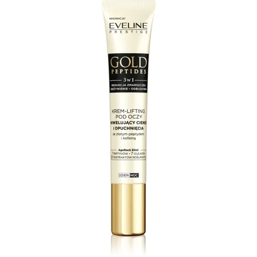 Eveline Cosmetics Gold Peptides crema cu efect de lifting zona ochilor 20 ml