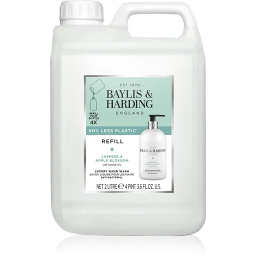 Baylis & Harding Jasmine & Apple Blossom Săpun lichid pentru mâini rezervă 2000 ml