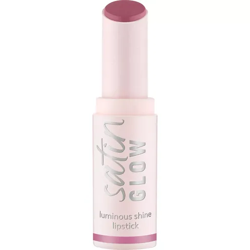 essence Ruj lucios Satin Glow 04 Let´s Get Mauvin