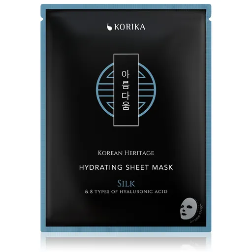 KORIKA Mască hidratantă cu 8 tipuri de acid hialuronic Korean Heritage (Hydrating Sheet Mask) 25 g