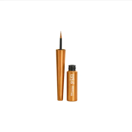 Make Up For Ever Liner de ochi lichid Aqua Resist Color Ink (Eyeliner) 2 ml 08 Copper Lava