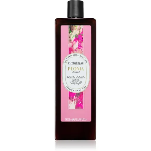 Phytorelax Laboratories Peony Bouquet gel de dus si baie 500 ml