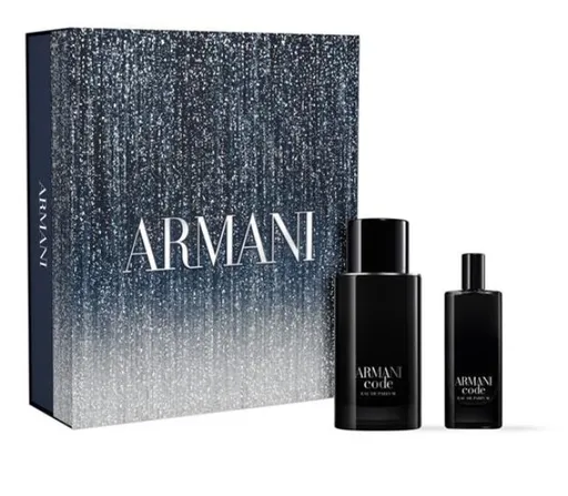 Giorgio Armani Code Pour Homme - EDP (reîncărcabilă) 75 ml + EDP 15 ml