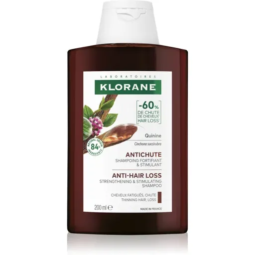 Klorane Quinine Anti-Hair Loss Shampoo sampon fortifiant impotriva caderii parului 200 ml