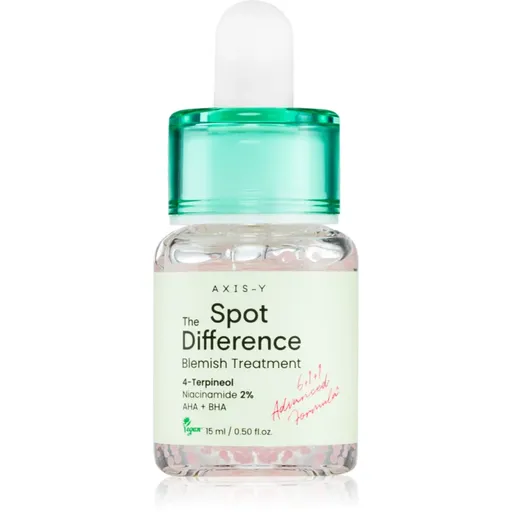 AXIS-Y 6+1+1 Advanced Formula Spot The Difference Blemish Treatment tratament topic pentru acnee pentru piele sensibilă 15 ml