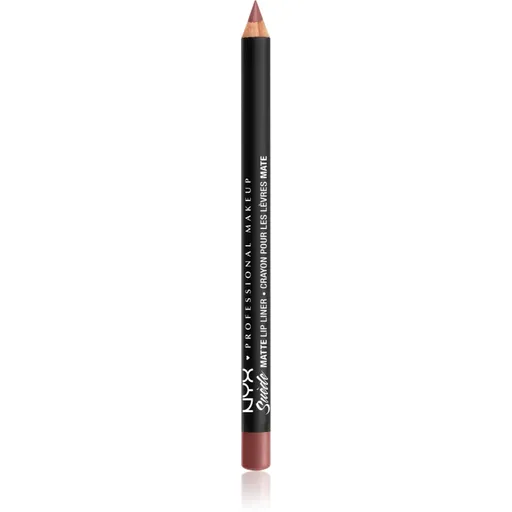 NYX Professional Makeup Suede Matte  Lip Liner dermatograf mat de buze culoare 25 Whipped Cavier 1 g