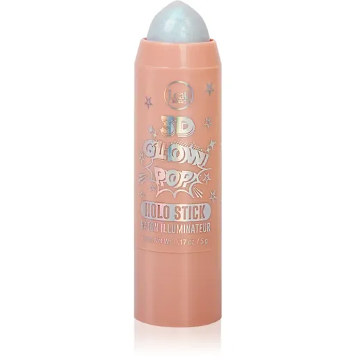 J.Cat Beauty 3D Glow Pop Stick Strălucire culoare 104 Hypnotize Ray 5 g