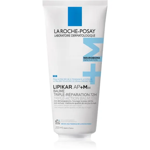 La Roche-Posay Lipikar AP+Max Balm balsam loțiune de corp îngrijire pentru piele foarte sensibila sau cu dermatita atopica 200 ml