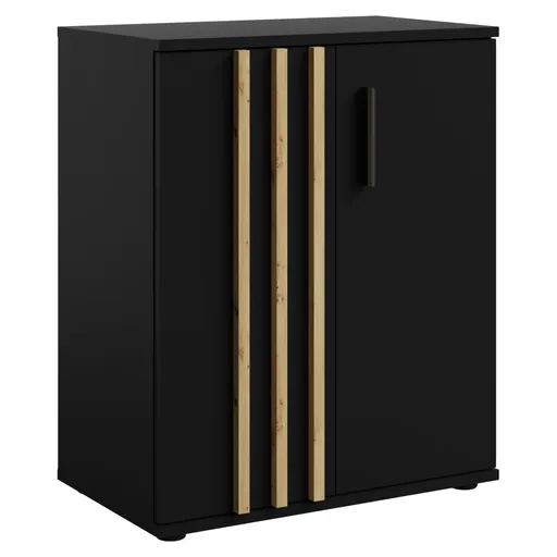 Dulap TOLIS 2D, negru, negru