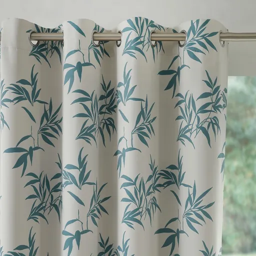 Perdele Blackout cu imprimare de frunze de Colombine