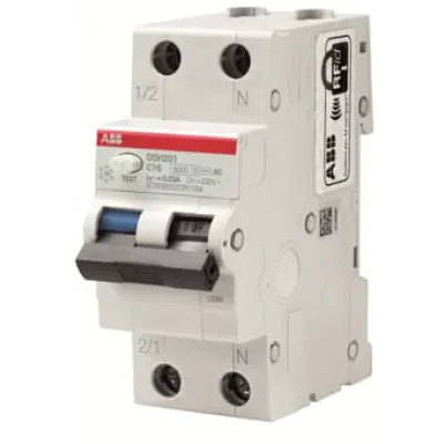 Intrerupator automat diferential combinat 6A 1P+N C 30MA AC - ABB DSH201 2CSR255070R1064