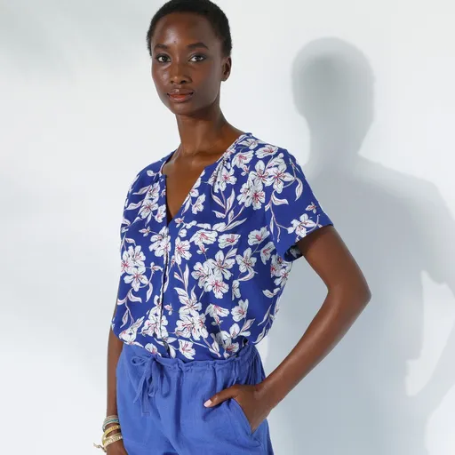 Bluză cu imprimeu floral