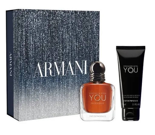 Giorgio Armani Emporio Armani Stronger With You Intensely - EDP 50 ml + gel de duș 75 ml