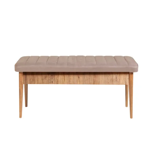 Banca, Hanah Home, Vina Bench Atlantic Pine, Piatra, Pin Atlantic / Piatră