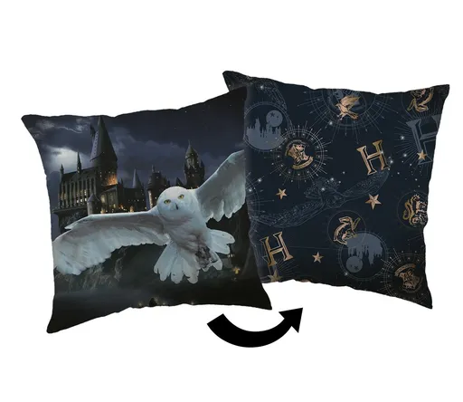 Perna Jerry Fabrics Harry Potter Hogwarts, 40 x 40 cm