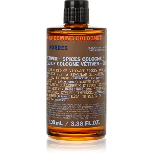 Korres Athenian Grooming eau de cologne pentru bărbați 100 ml