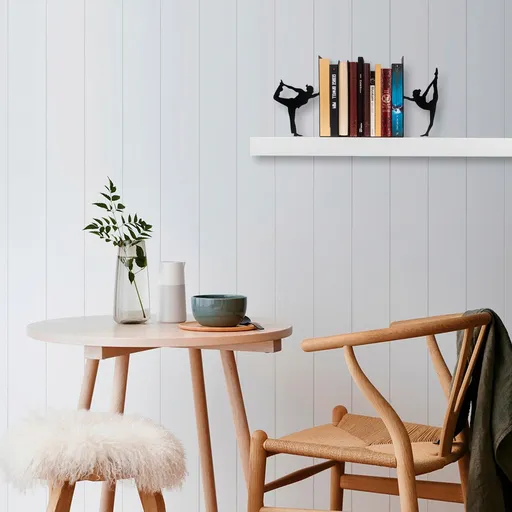 Opritor de carti, Kitap tutucu 8, 34x14x22 cm, Negru