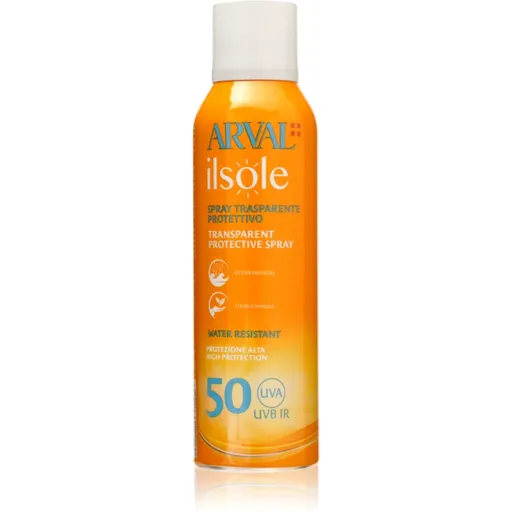 Arval IlSole Transparent Protective Spray SPF 50 cremă de protecție solară sub formă de spray SPF 50 200 ml