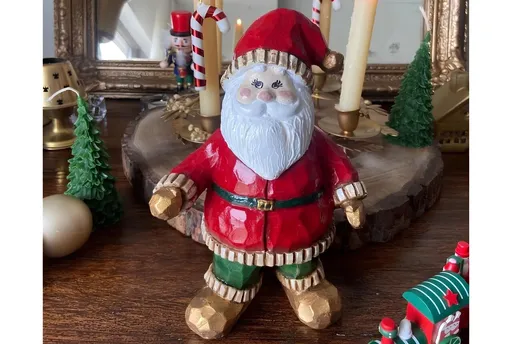 Decoratiune, CY0667, 15x15x25 cm, Poliester, Rosu