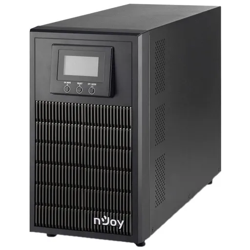 UPS nJoy Aten PRO 3000, 3000VA/2700W, On-line, LCD Display, 3 Prize Schuko cu Protectie, Management, Tower, Dubla conversie, PWUP-OL300AP-AZ01B