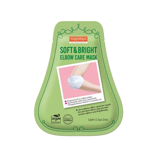 Mască pt cot - Soft&Bright Elbow Care Mask 1 pereche - Purederm