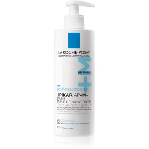 La Roche-Posay Lipikar AP+Max Balm balsam loțiune de corp îngrijire pentru piele foarte sensibila sau cu dermatita atopica 400 ml