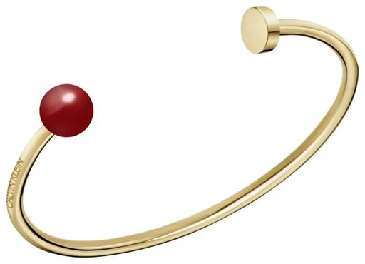 Calvin Klein Brățară solidă deschisă Bubbly KJ9RJF1402 5,4 x 4,3 cm - XS