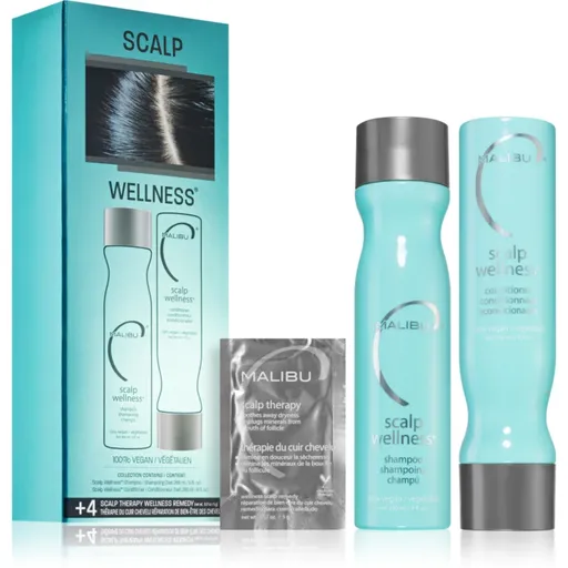 Malibu C Scalp Wellness Collection set pentru un scalp uscat