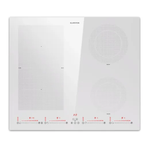 Klarstein Masterzone 60 Hybrid, plită cu inducție, incorporabila, 4 zone flexibile