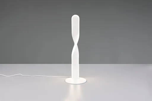 Lampa de masa Ginko, RL, 13x40 cm, 10W, 1x SMD, metal, alb mat