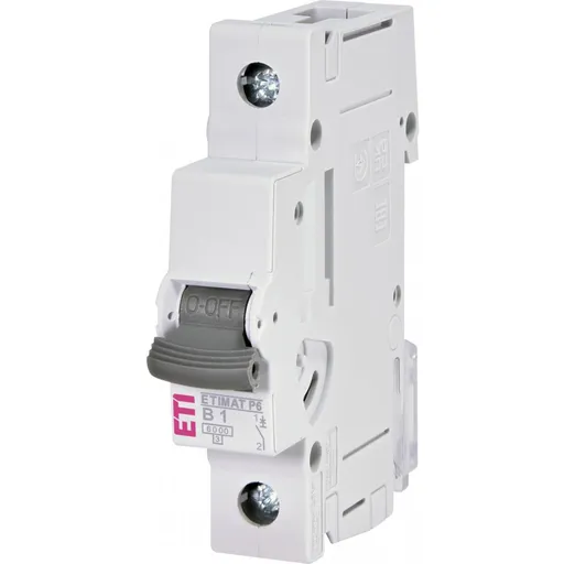 Siguranta automata 1P 1A, 6kA, curba B ETIMAT P6 Eti 001900002