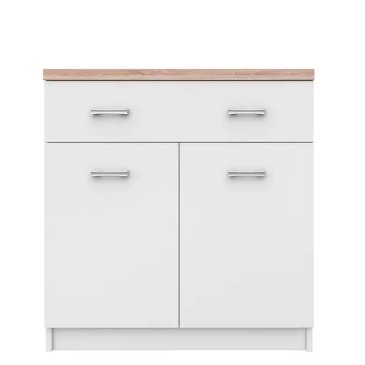 Dulăpiu TOPTY 2D1S tip 14, alb, alb