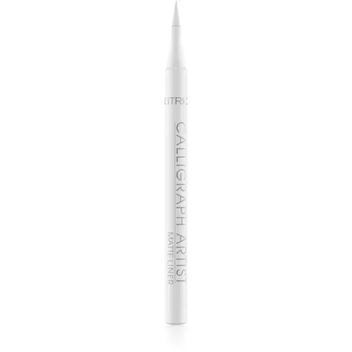Catrice Calligraph Artist Matte tuș de ochi tip cariocă cu efect matifiant culoare 070 Snow White 1,1 ml