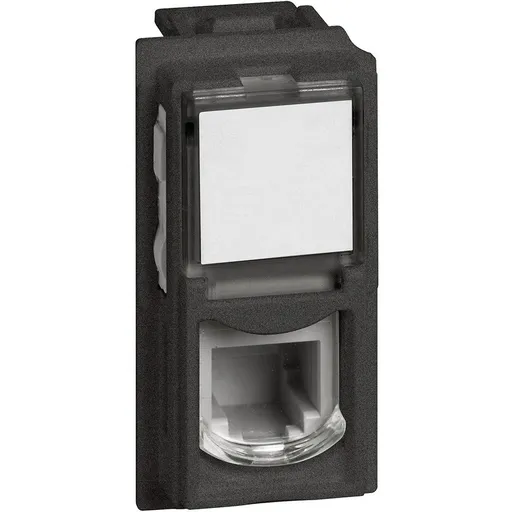 Priza telefon RJ11 Bticino Living Now KG4258RJ11, negru