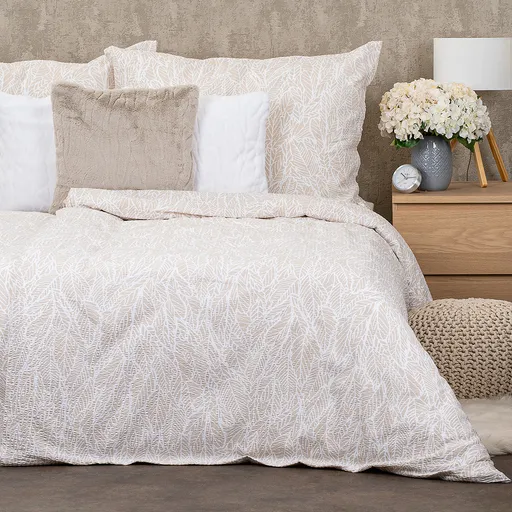 Lenjerie de pat bumbac creponat 4Home Natural, 140 x 200 cm, 70 x 90 cm