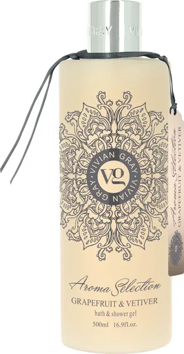 Vivian Gray Gel de duș Aroma Selection Grapefruit & Vetiver (Bath & Shower Gel) 500 ml