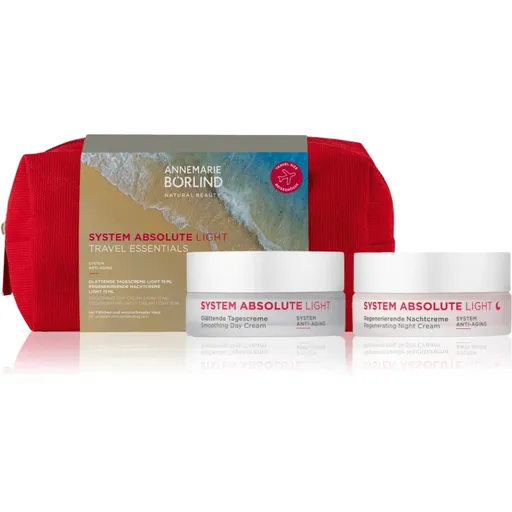ANNEMARIE BÖRLIND SYSTEM ABSOLUTE LIGHT Travel Essentials set cadou pentru o piele perfecta