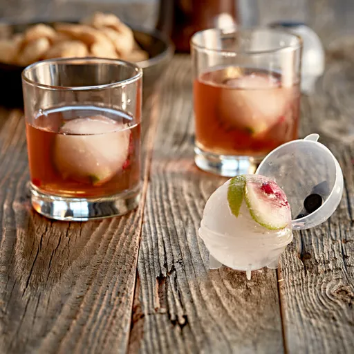 4 tăvițe pentru cuburi de gheață "Balls"