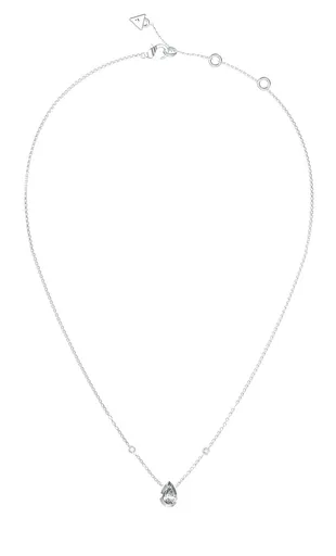 Guess Colier de oțel pentru femei 4G Light JUBN05246JWRHT/U