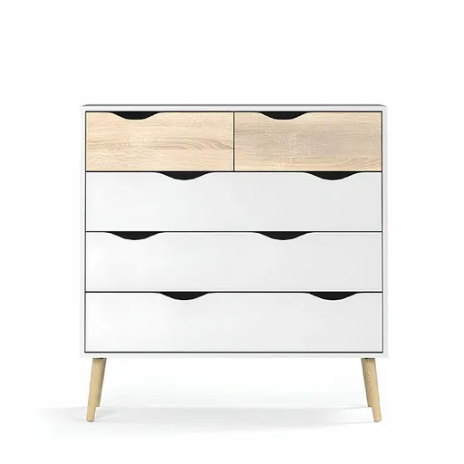 Comodă OSLO 75456, albă