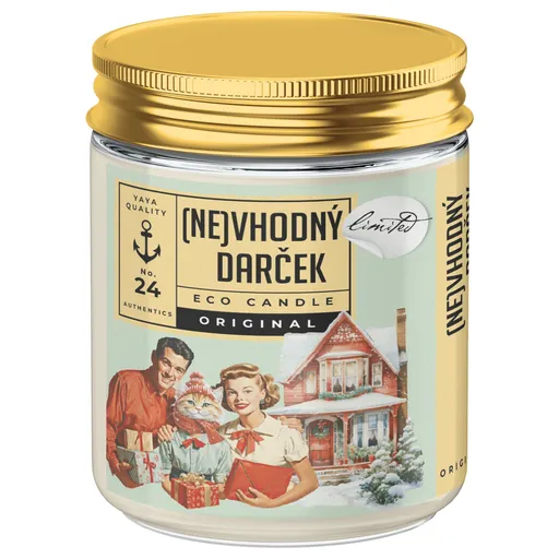 YaYa original (NE)potrivit cadou - lumânare de soia ecologică limitată 250 ml