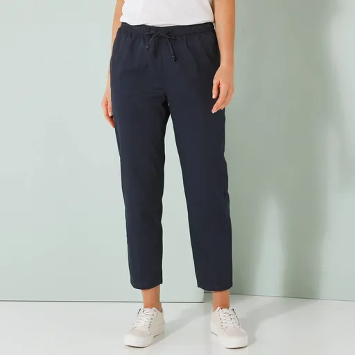 Culoare solidă 7/8 pantaloni mamă, bumbac