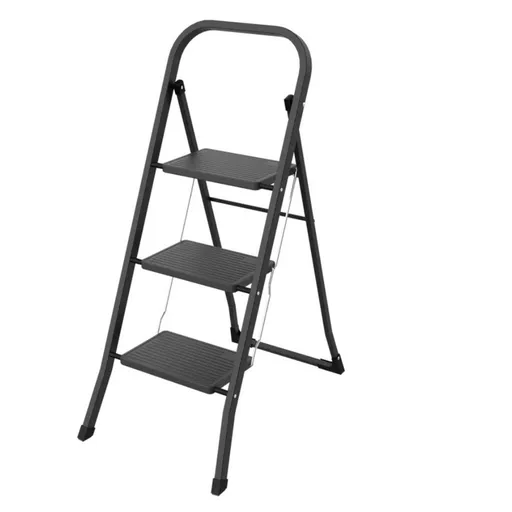 Scări din oțel MINIFERO 3, negru