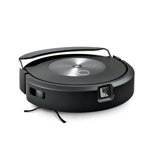 Aspirator robot iRobot Roomba Combo J7, 33W, Wi-Fi, 1700 Pa, 276 ml, Autonomie 75 min, Control vocal, Negru