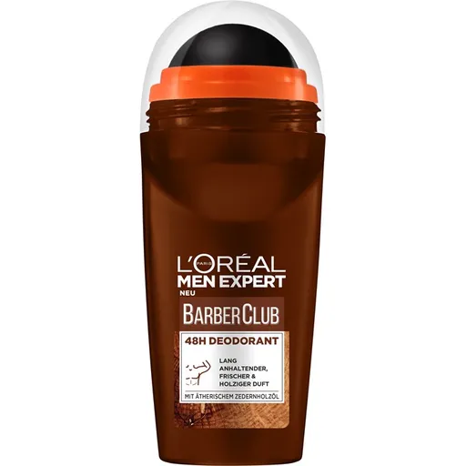 L'Oréal Paris Deodorant cu bilă Men Expert Barber Club (Roll-on Deodorant) 50 ml