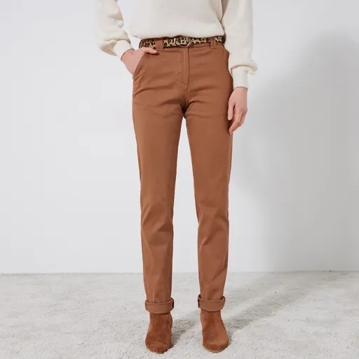 Pantaloni chino elastici
